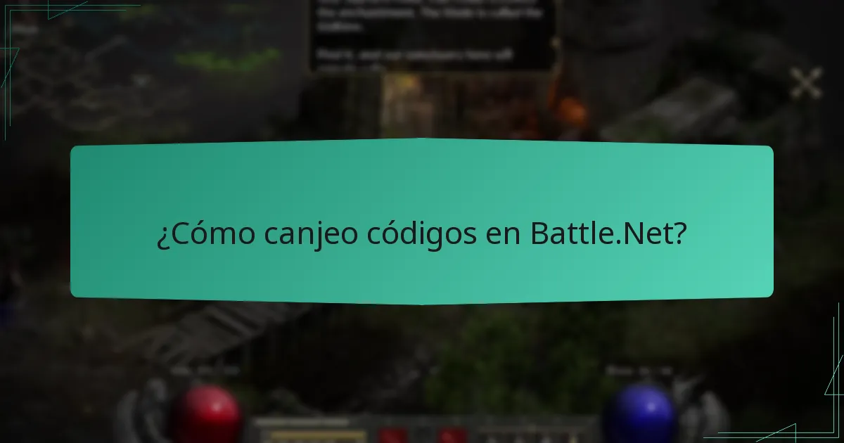¿Cómo canjeo códigos en Battle.Net?
