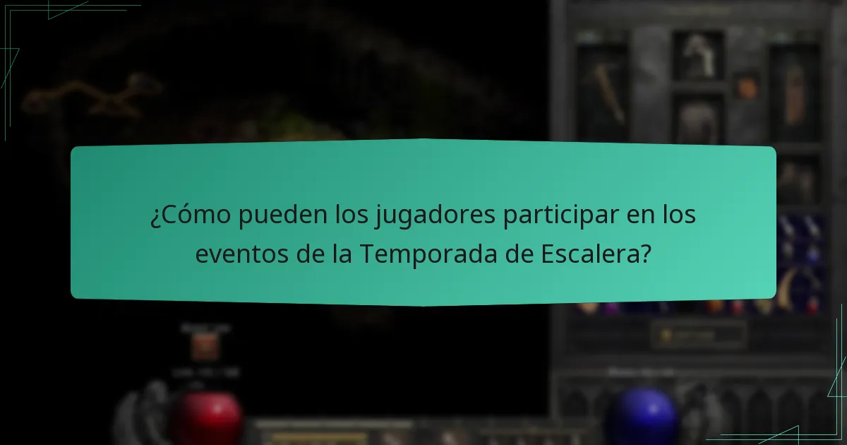 ¿Qué temas estacionales se presentan en esta Temporada de Escalera?