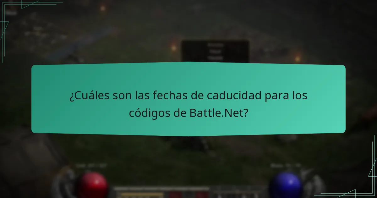 ¿Cuáles son las fechas de caducidad para los códigos de Battle.Net?