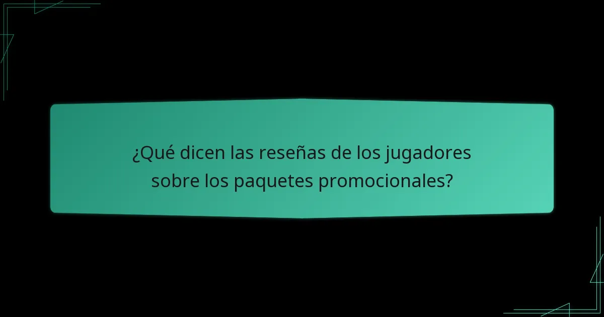 ¿Cuáles son los paquetes promocionales más recomendados?
