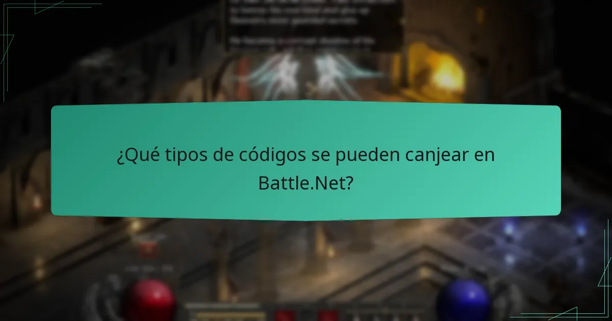 ¿Qué tipos de códigos se pueden canjear en Battle.Net?